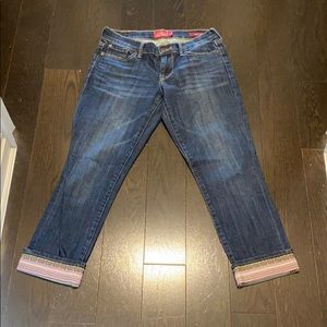 Lucky brand crop jeans
